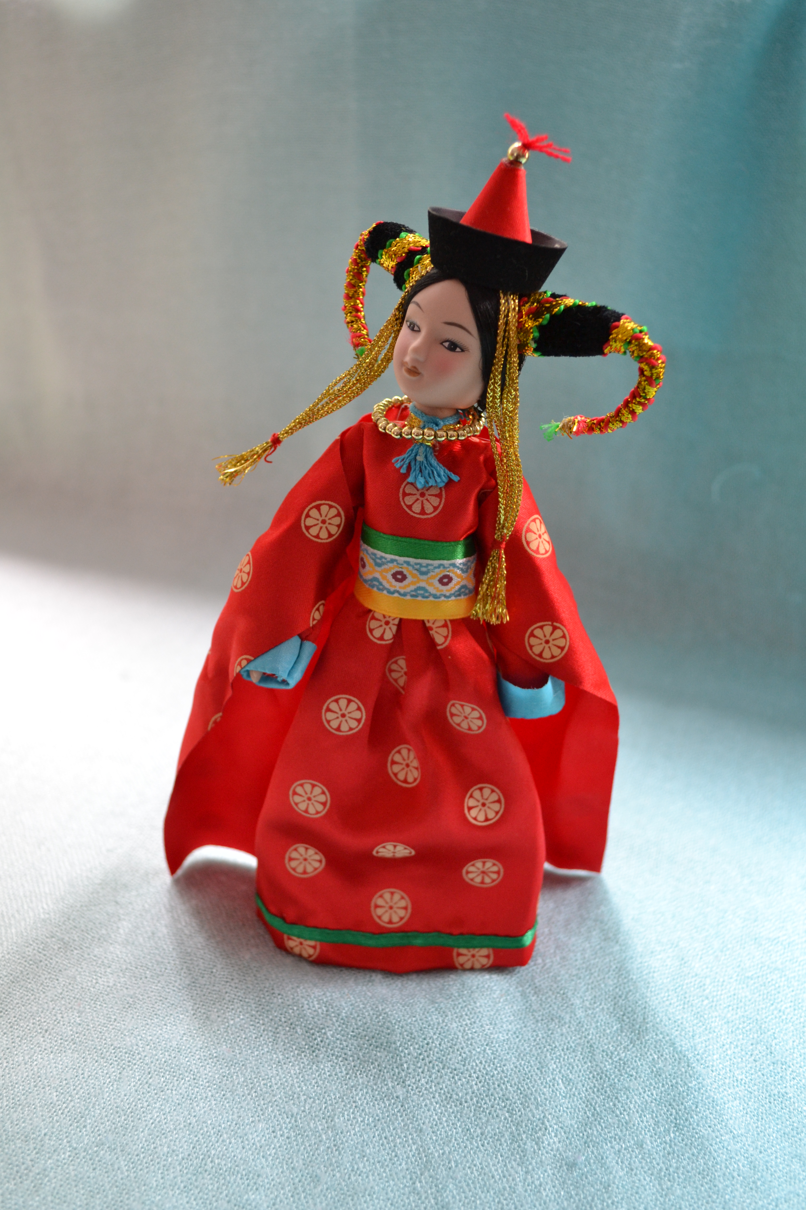 Монгольский праздничный костюм.