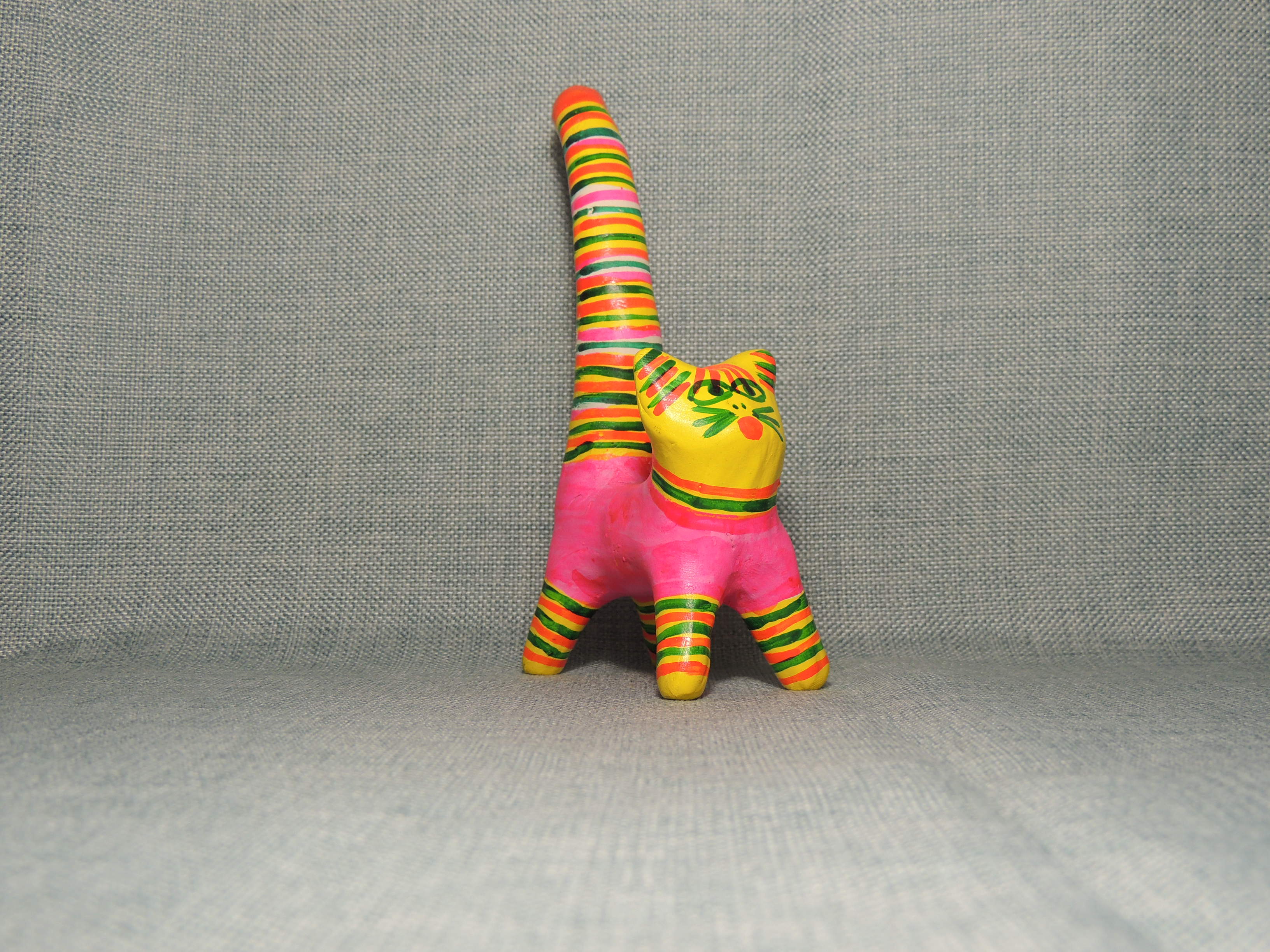 Статуэтка  кошки - Филимоновская игрушка