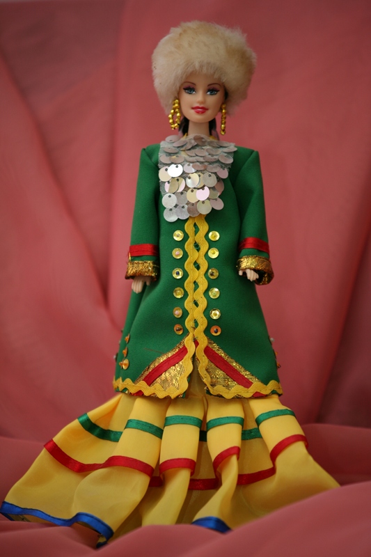 Кукла  Башкирии женщина