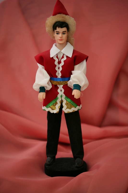 Кукла Башкирии мужчина