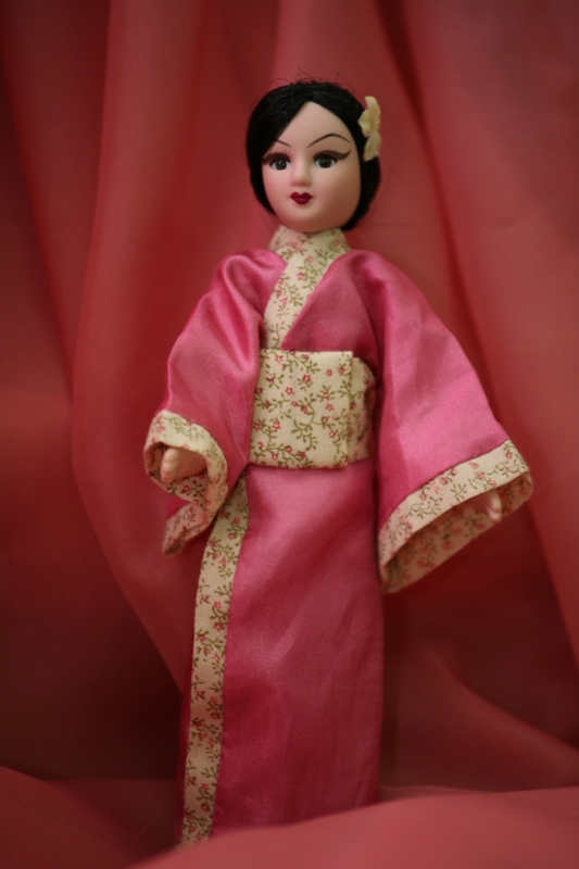 Фарфоровая кукла Йоко/кукла Японии