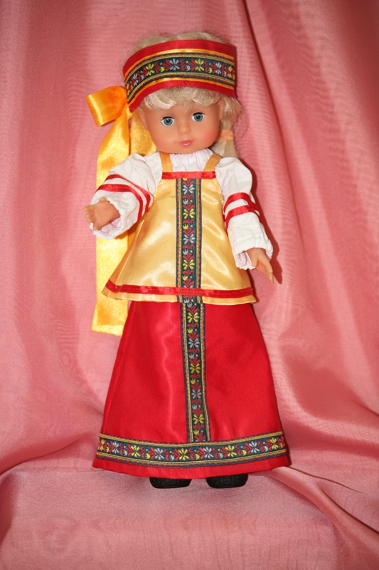 Кукла национальном Русском костюме