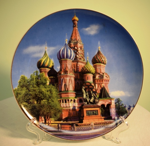 Сувенирная тарелка «Москва»