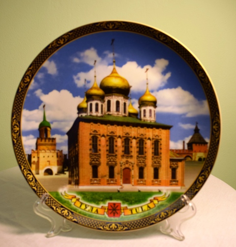 Сувенирная тарелка «Тула»
