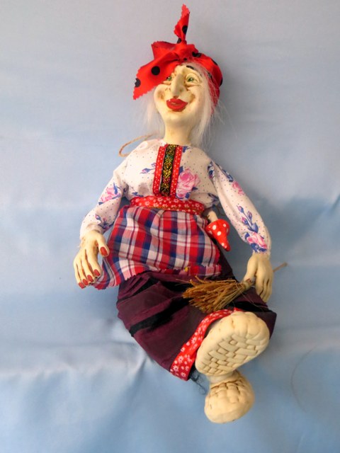Кукла русская Баба-Яга