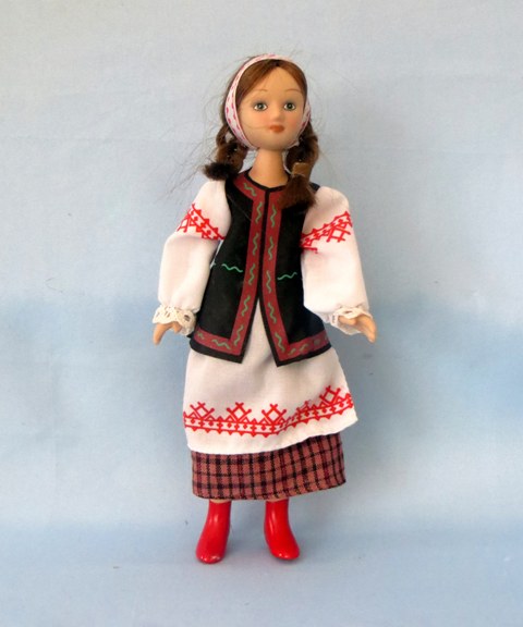 Кукла в летнем костюме Минской губернии