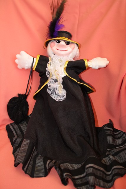 Кукла-бибабо «Старуха Шапокляк»