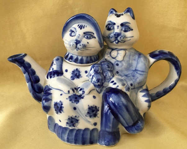 Чайник «Кот и кошка»