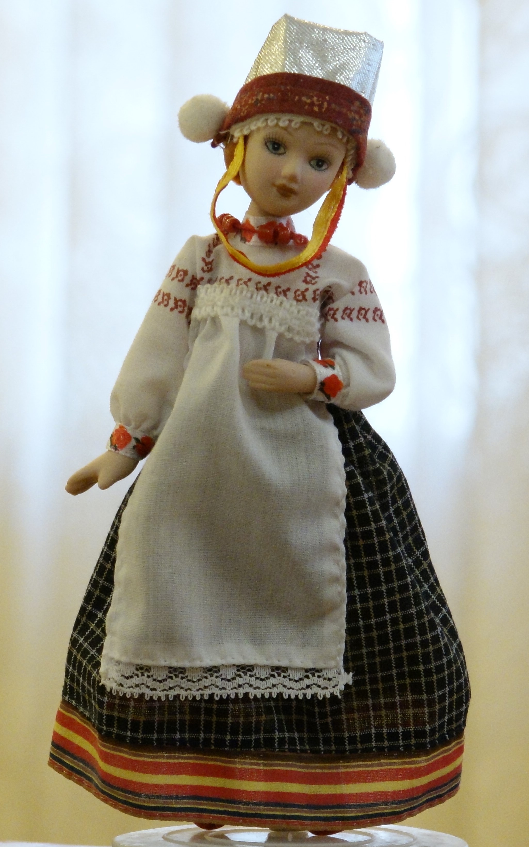Кукла в летнем костюме Рязанской губернии