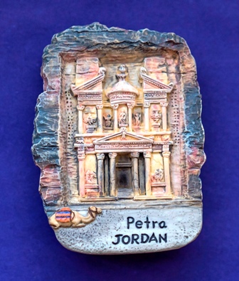 Магнит древний город Петра Иордания