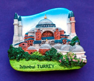 Магнит храм – музей Айя-София (Мудрость Бога) Турция, Стамбул