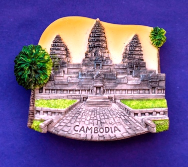 Магнит  Ангкор - Ват. Камбоджа