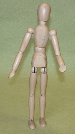 Деревянная фигурка человека (манекен)