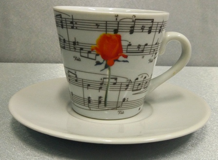 Чайная пара «Музыка цветов»