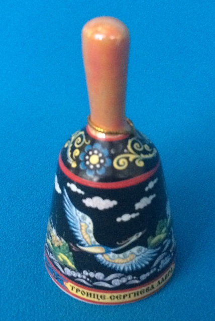 Керамический колокольчик из Троице-Сергиевой лавры