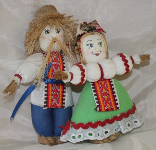 Народная кукла «Степан и Одарочка» - неразлучники