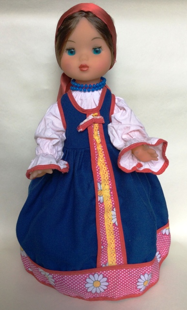Кукла в национальном Белорусском костюме