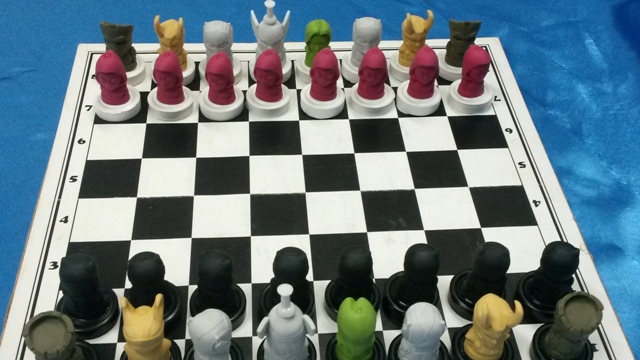 Шахматы «Стиратели»