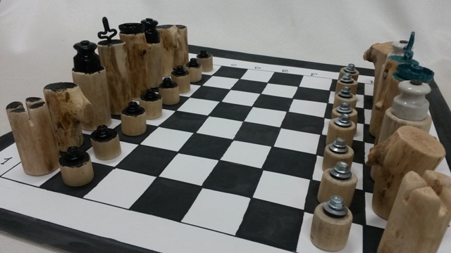 Шахматы «Заморочки из дубочка»