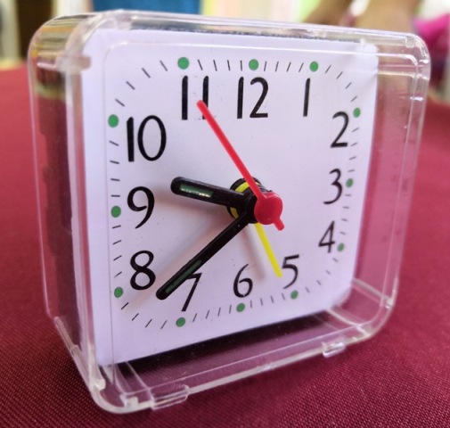Часы-будильник «Один, два, три»